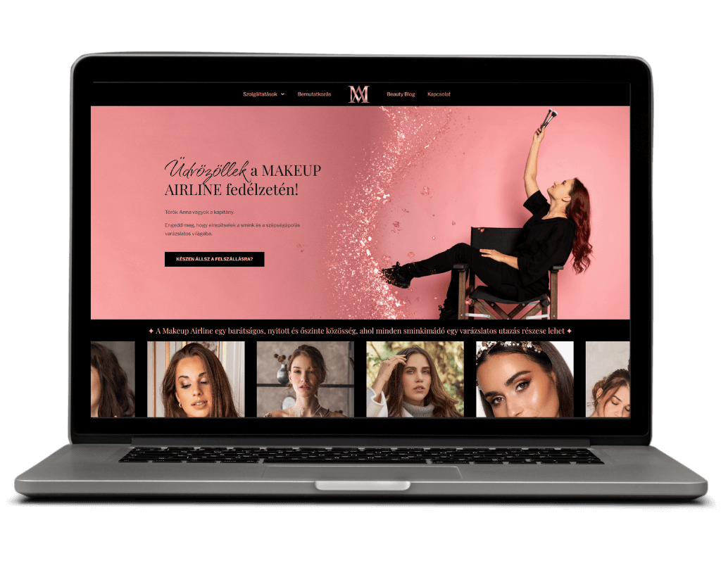 Makeup Airline weboldal